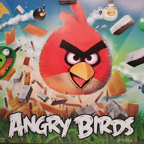 Angry Birds 2011 Poster 18x24 Great Condition Rovio Mobile, Ltd - Picture 2 of 10